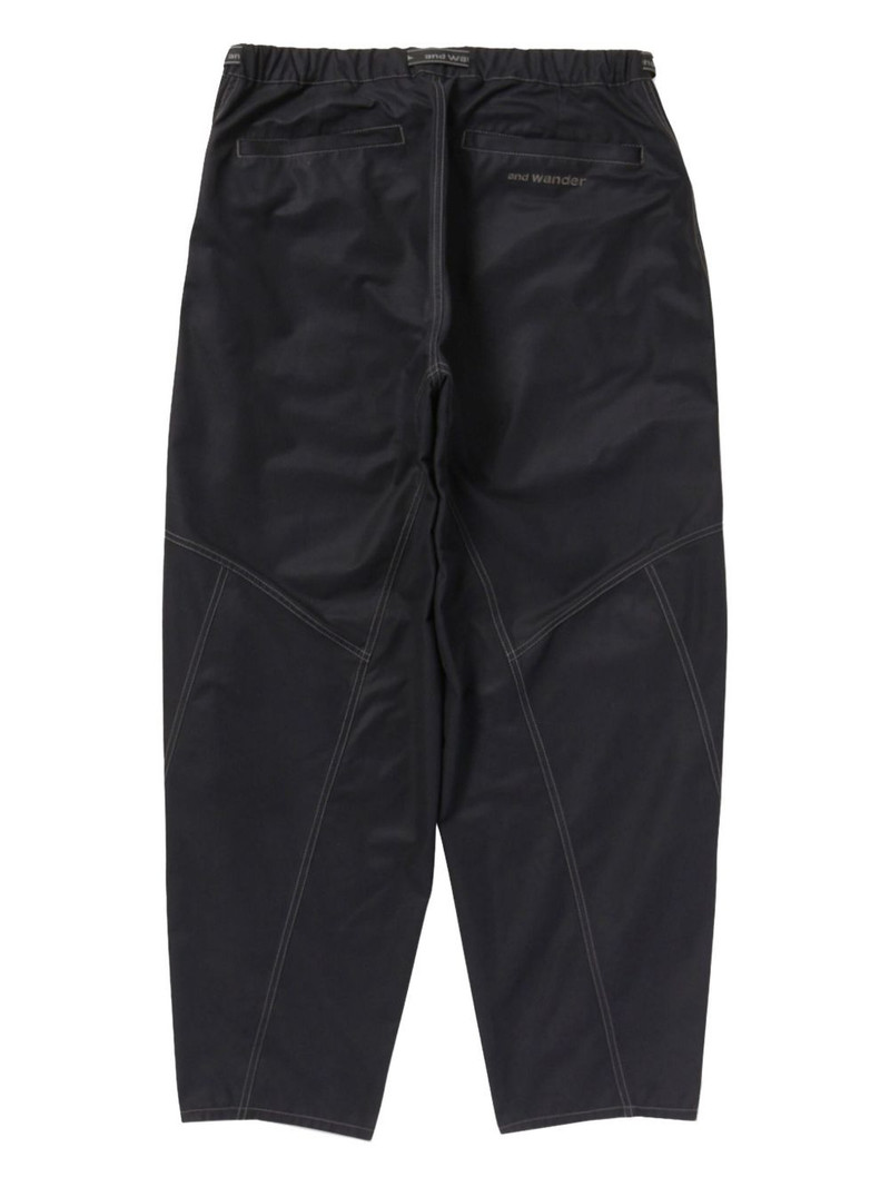 and Wander stitching-detail trousers outlook