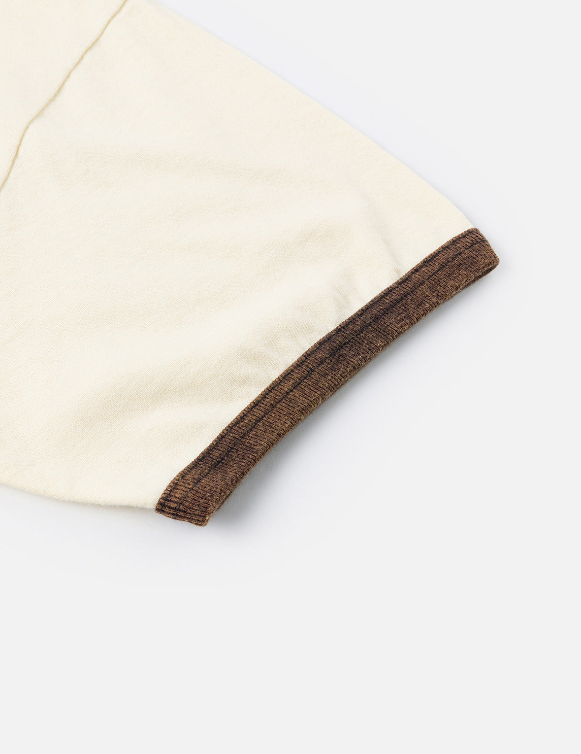 Washed Seagull and Logo Print Regular Fit Ringer T-shirt - 6