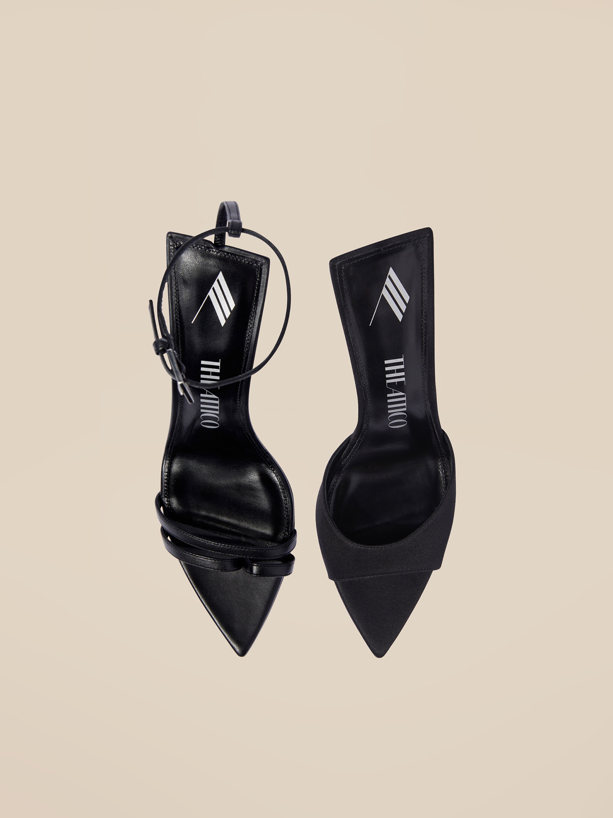 ''ESTER'' SANDAL MISMATCHED BLACK - 5