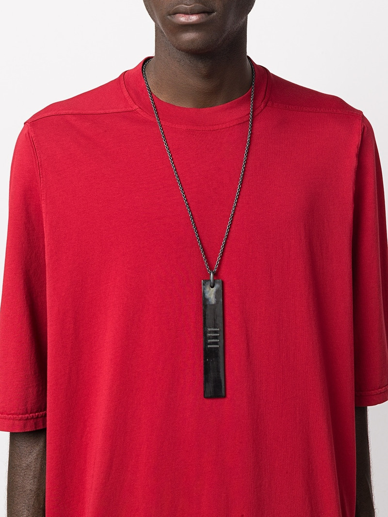 Parts of Four Plate Slab necklace outlook