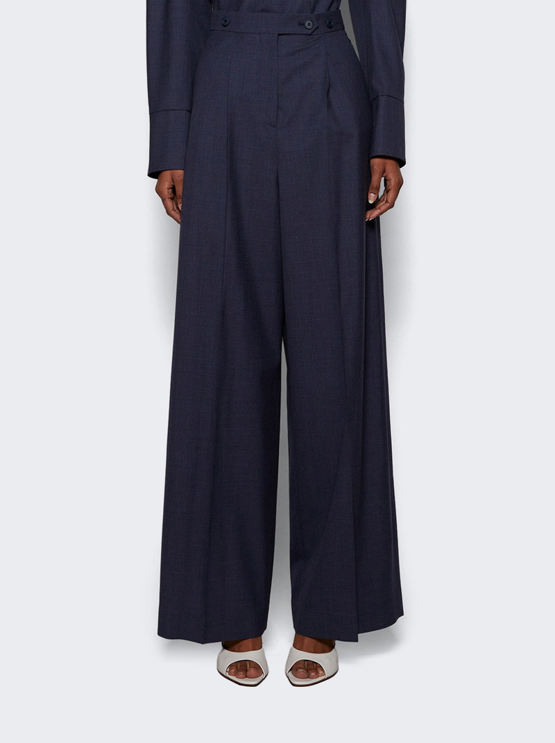 Givenchy Pleated Pants Denim Blue outlook