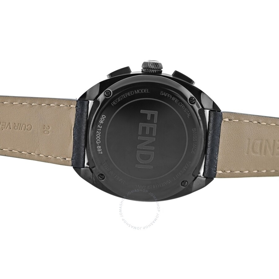 Fendi Momento Bugs Quartz Black Dial Men's Watch Momento Bugs - 6