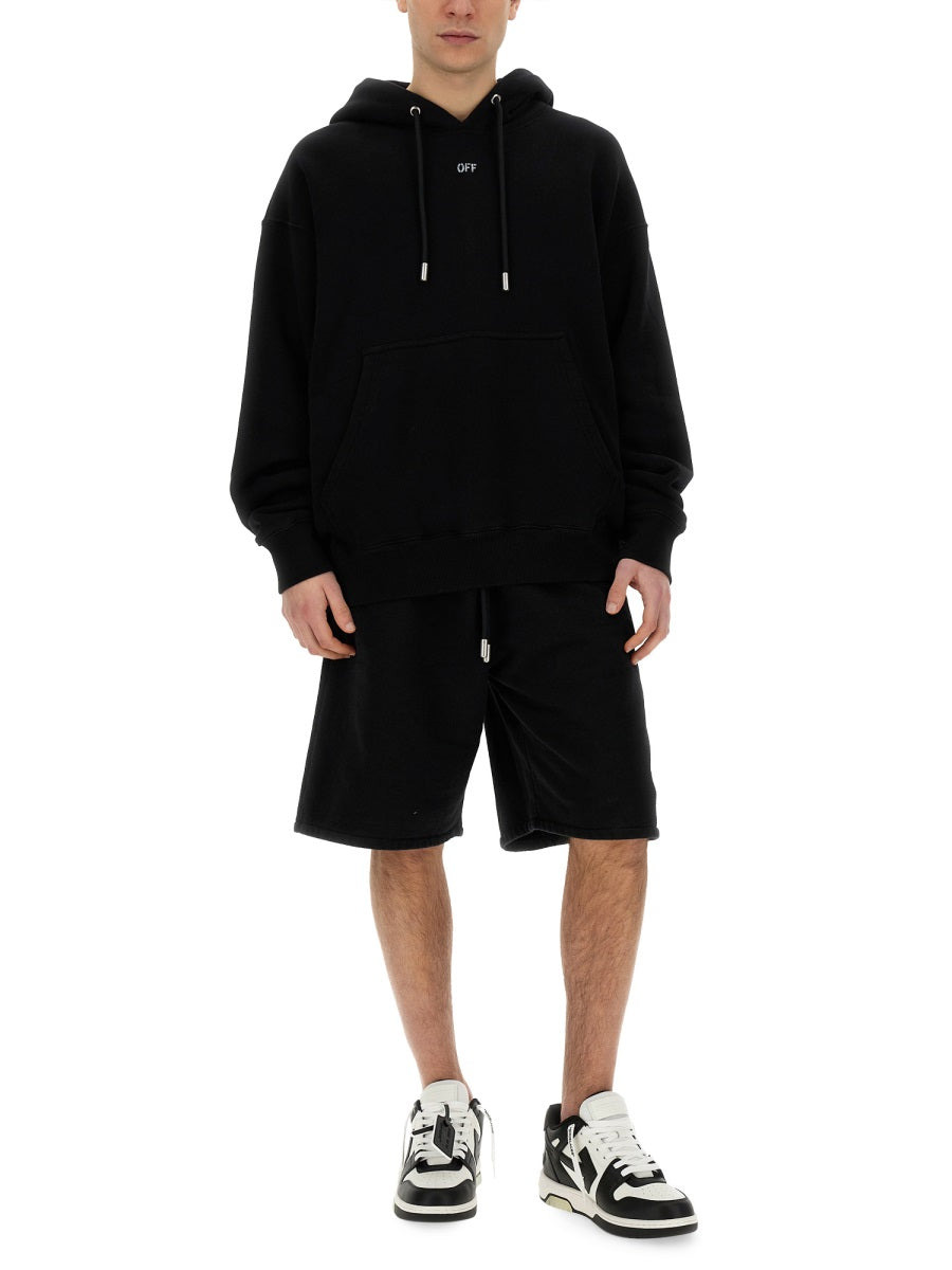Off-White Men Bermuda With Logo - 2