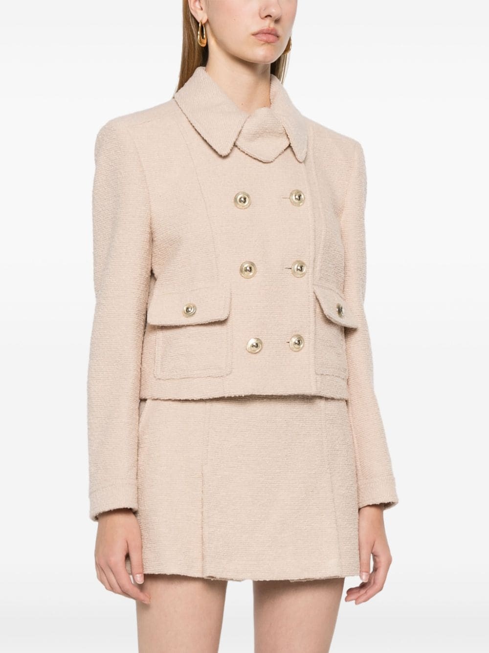bouclé jacket - 3