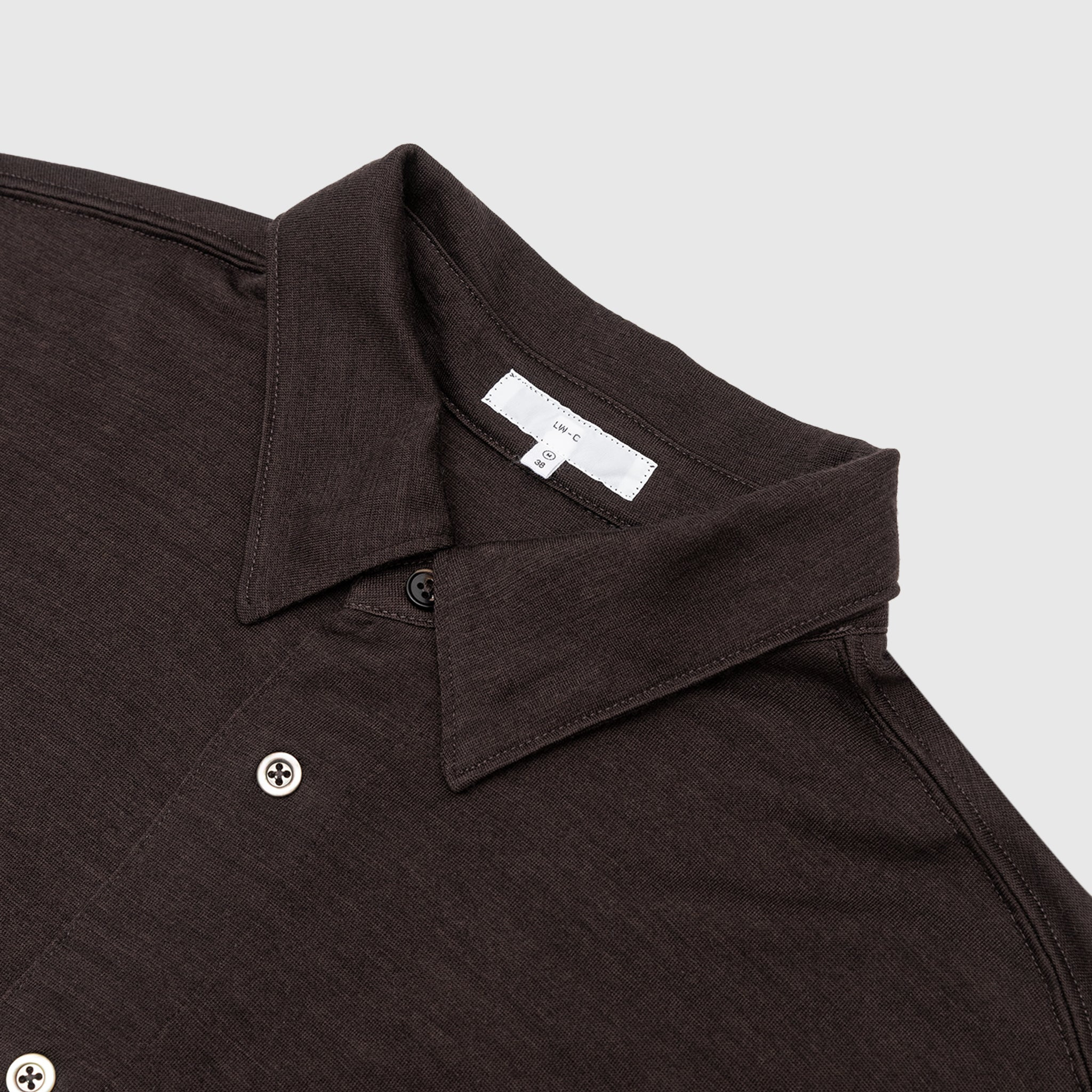 WOOL BUTTON UP - 2