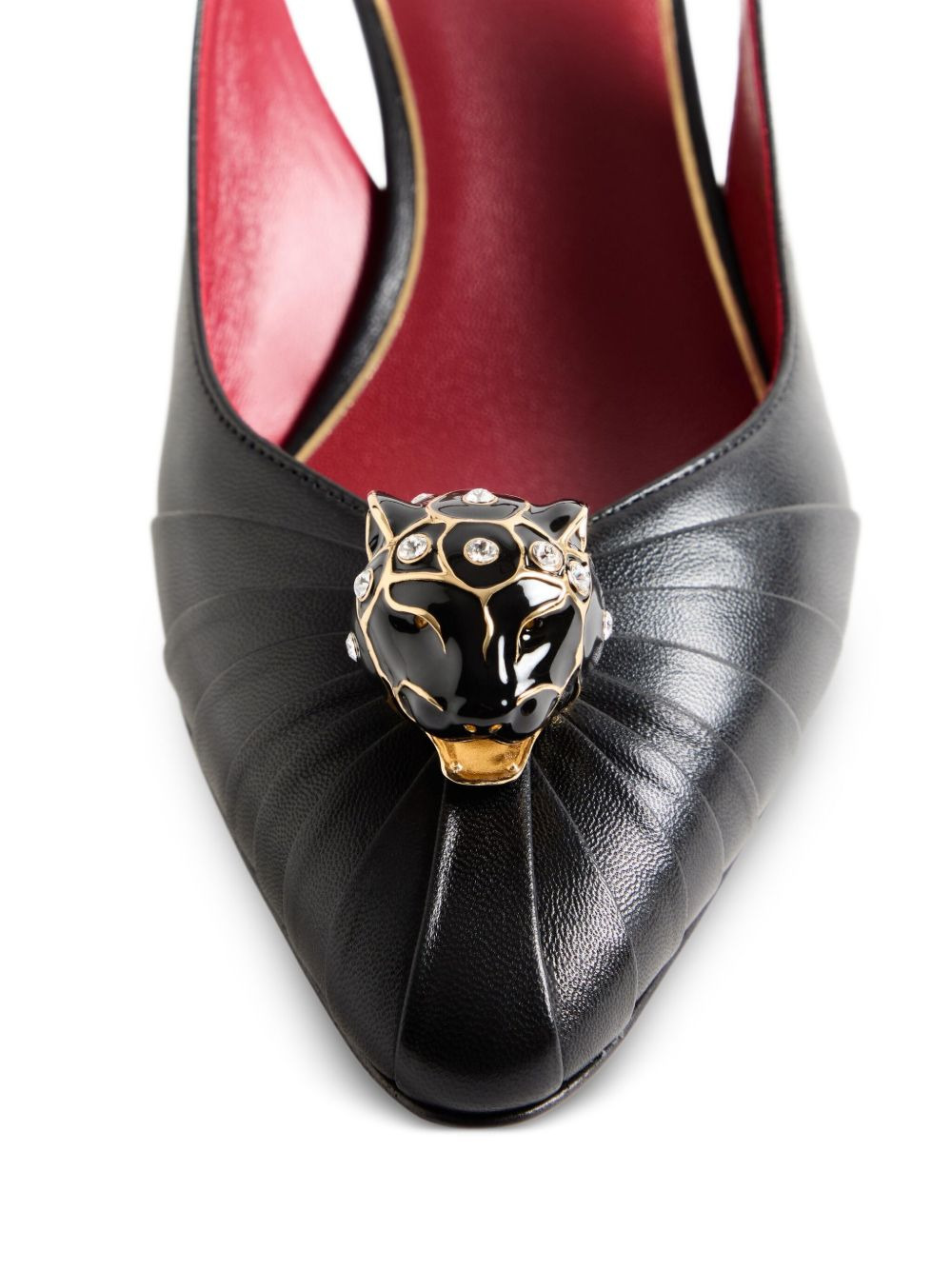 55mm Panthea pleated pumps - 4