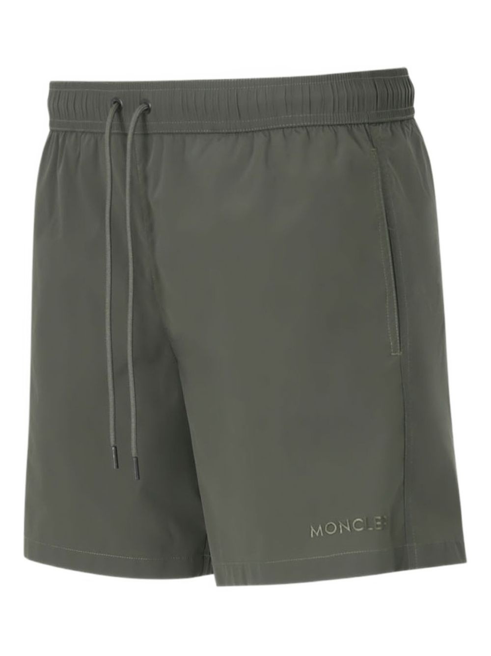 logo-embroidered swim shorts - 3