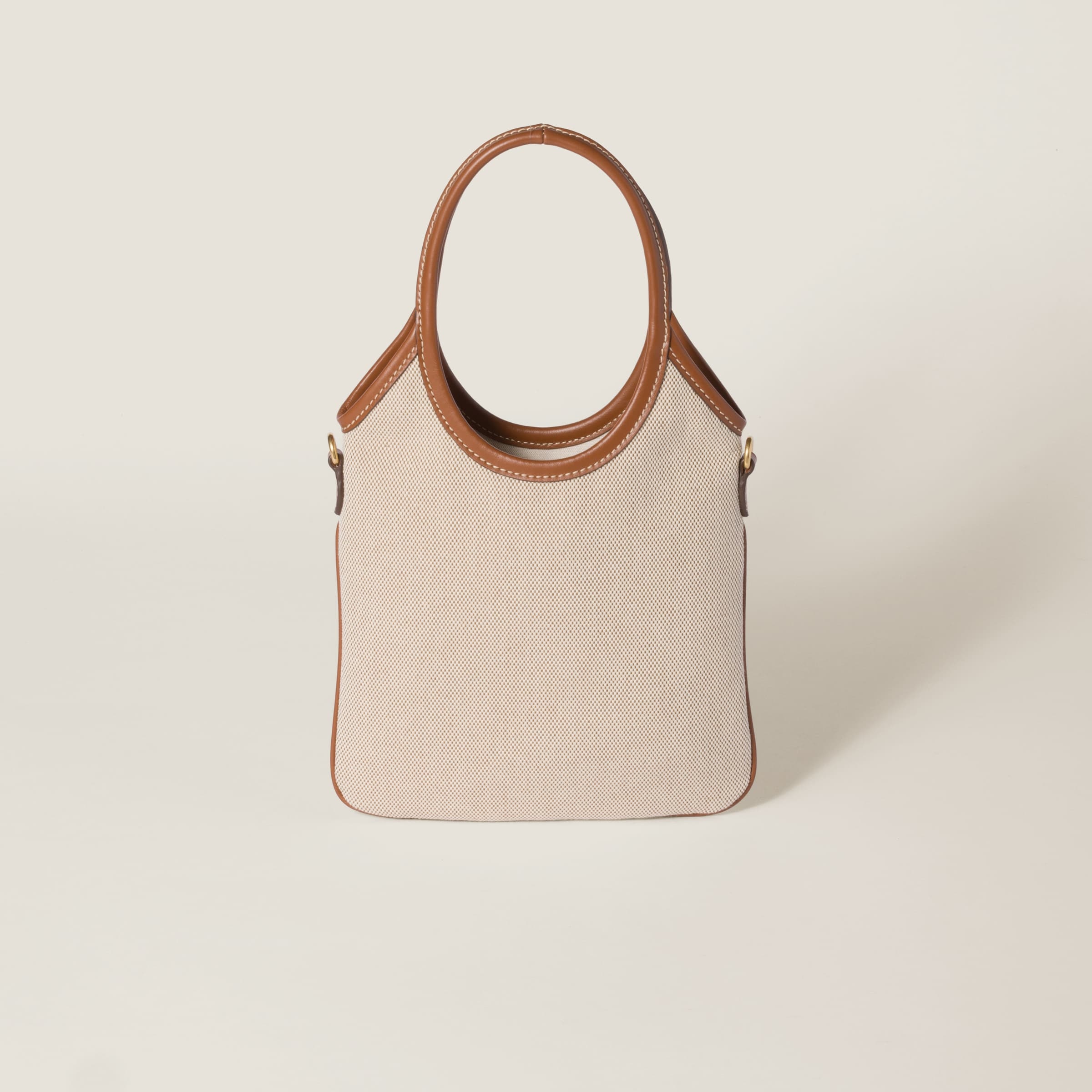 関税込 MiuMiu | IVY canvas and leather bag Miu Miu Ivy canvas and leather bag | REVERSIBLE