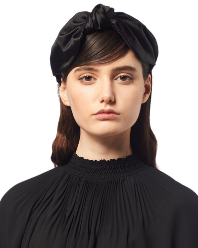 Prada Satin headband outlook