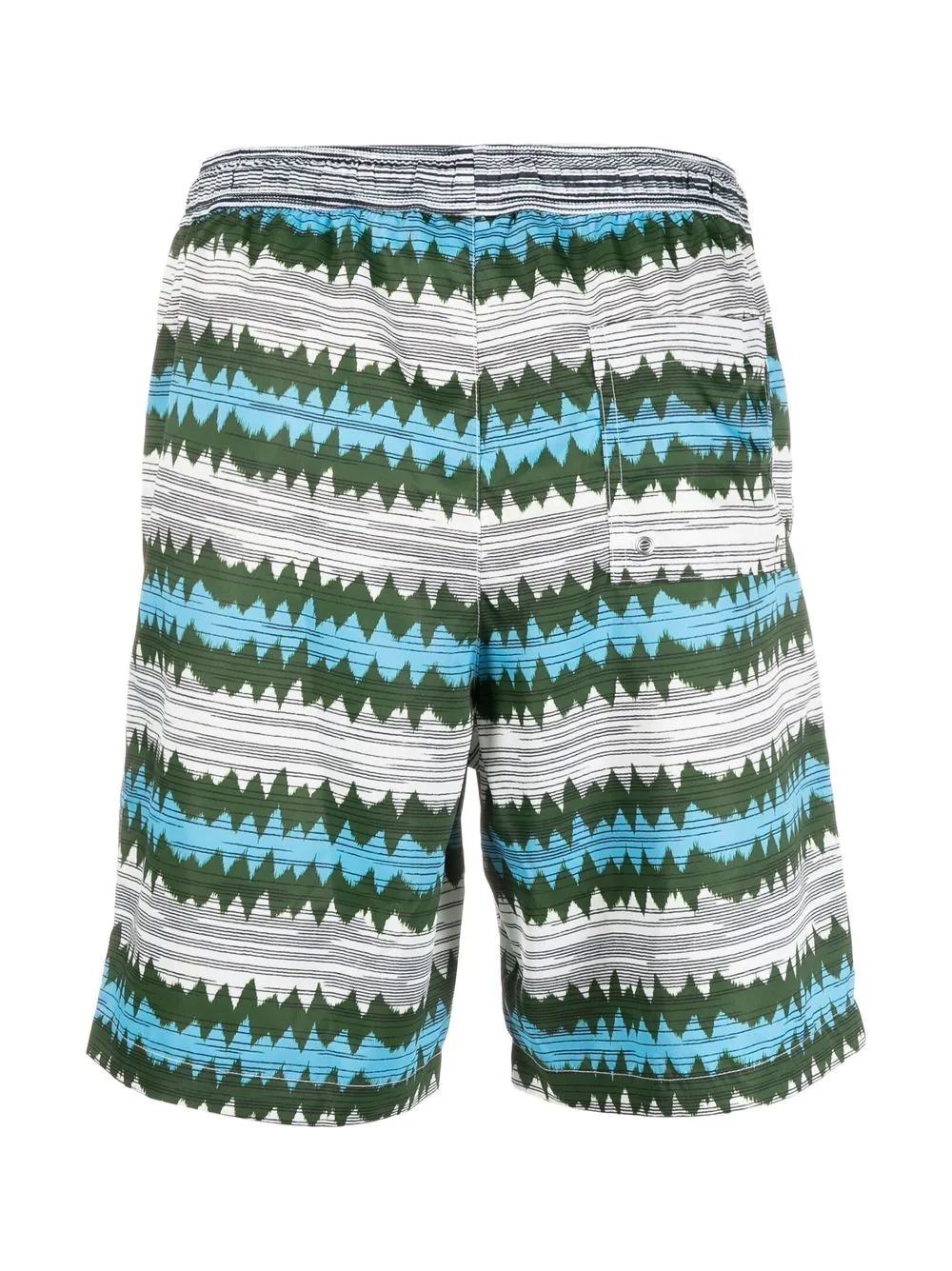 striped swim shorts - 2