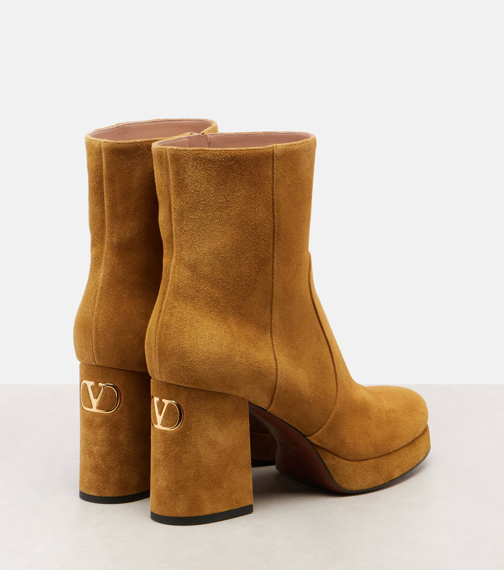 Fawcette suede platform ankle boots - 2