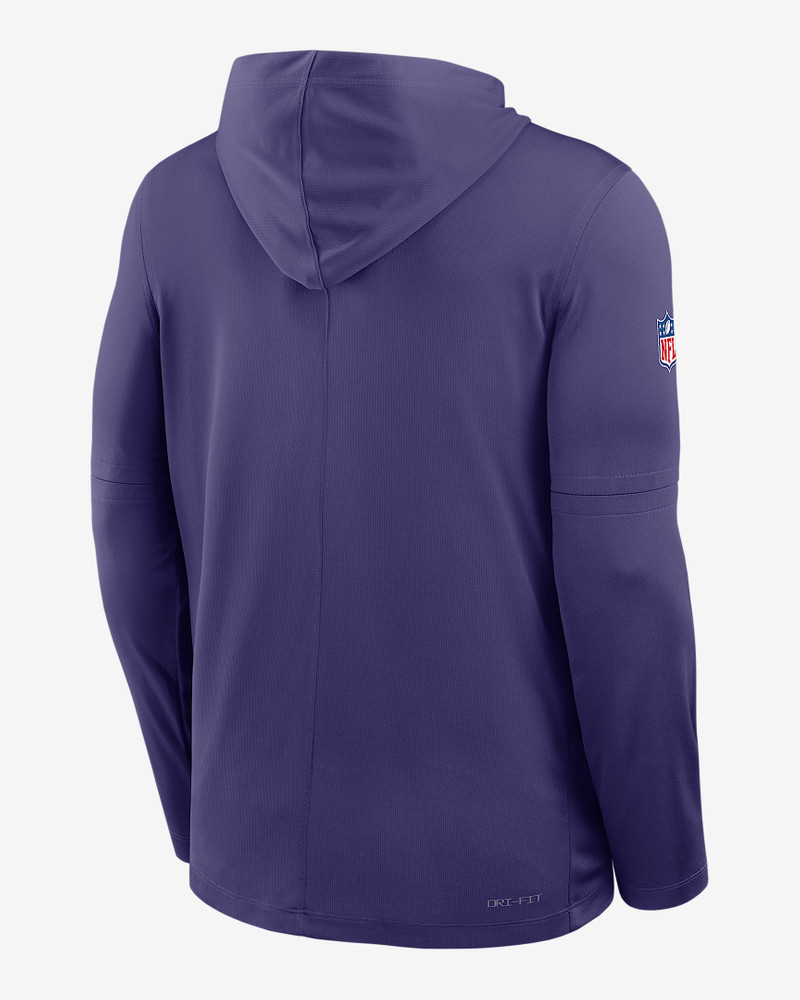 Nike Minnesota Vikings Pass Accuracy Men's Nike Dri-FIT NFL Long-Sleeve Hooded Top outlook