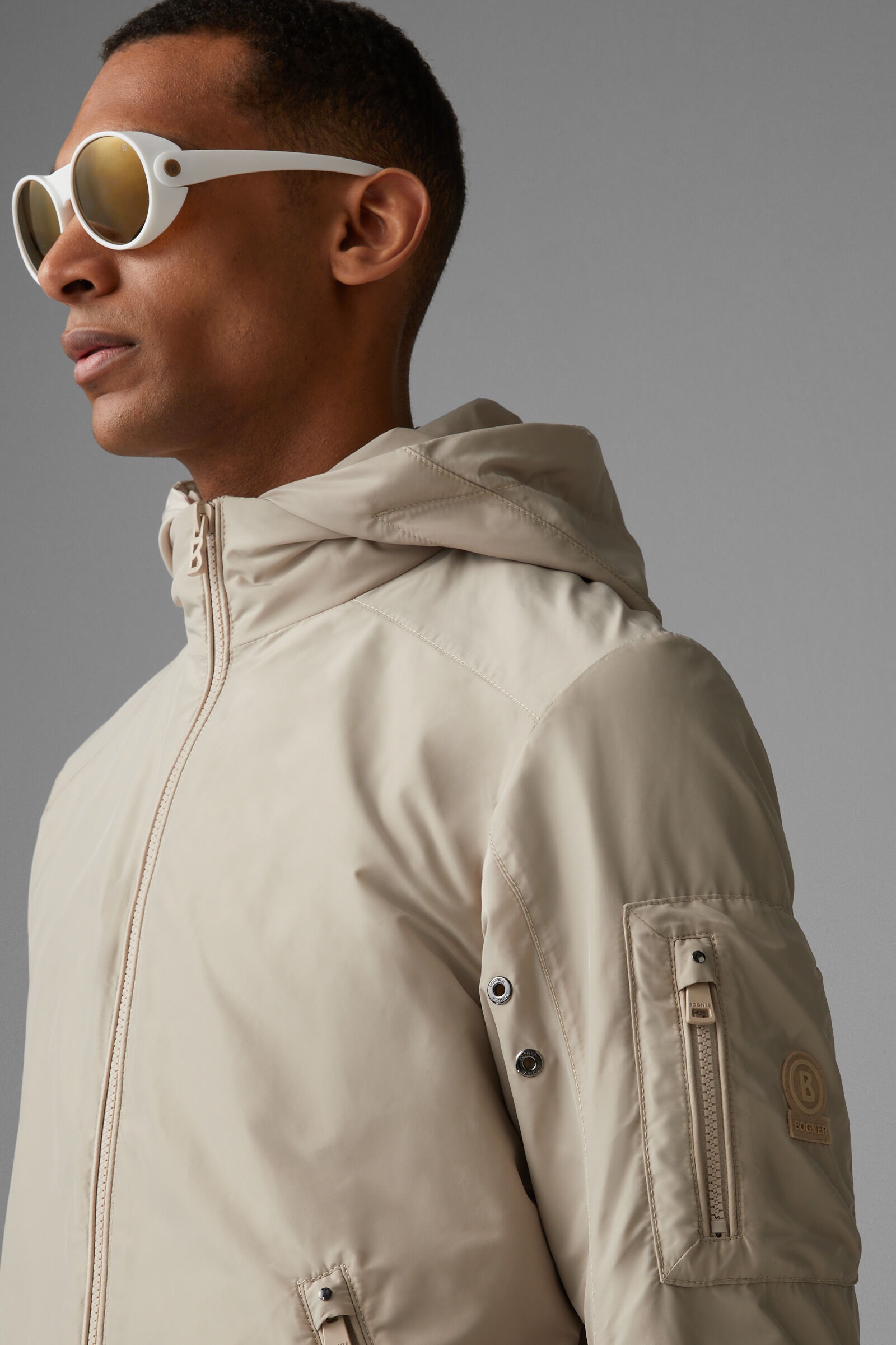 Jacob Jacket in Sand - 6