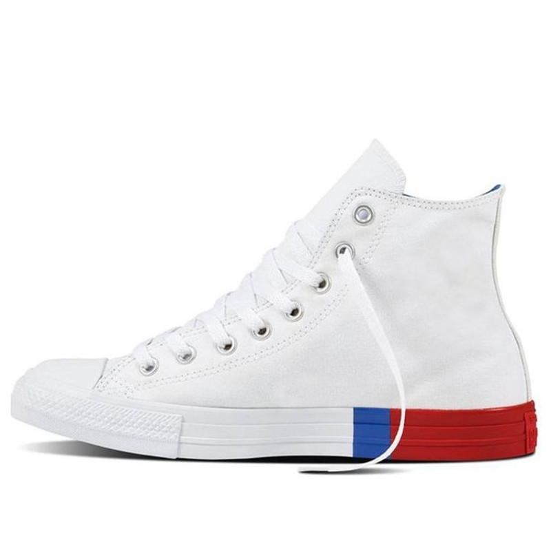 반대 척 테일러 모든 별 'White Red Blue'159639C - 1