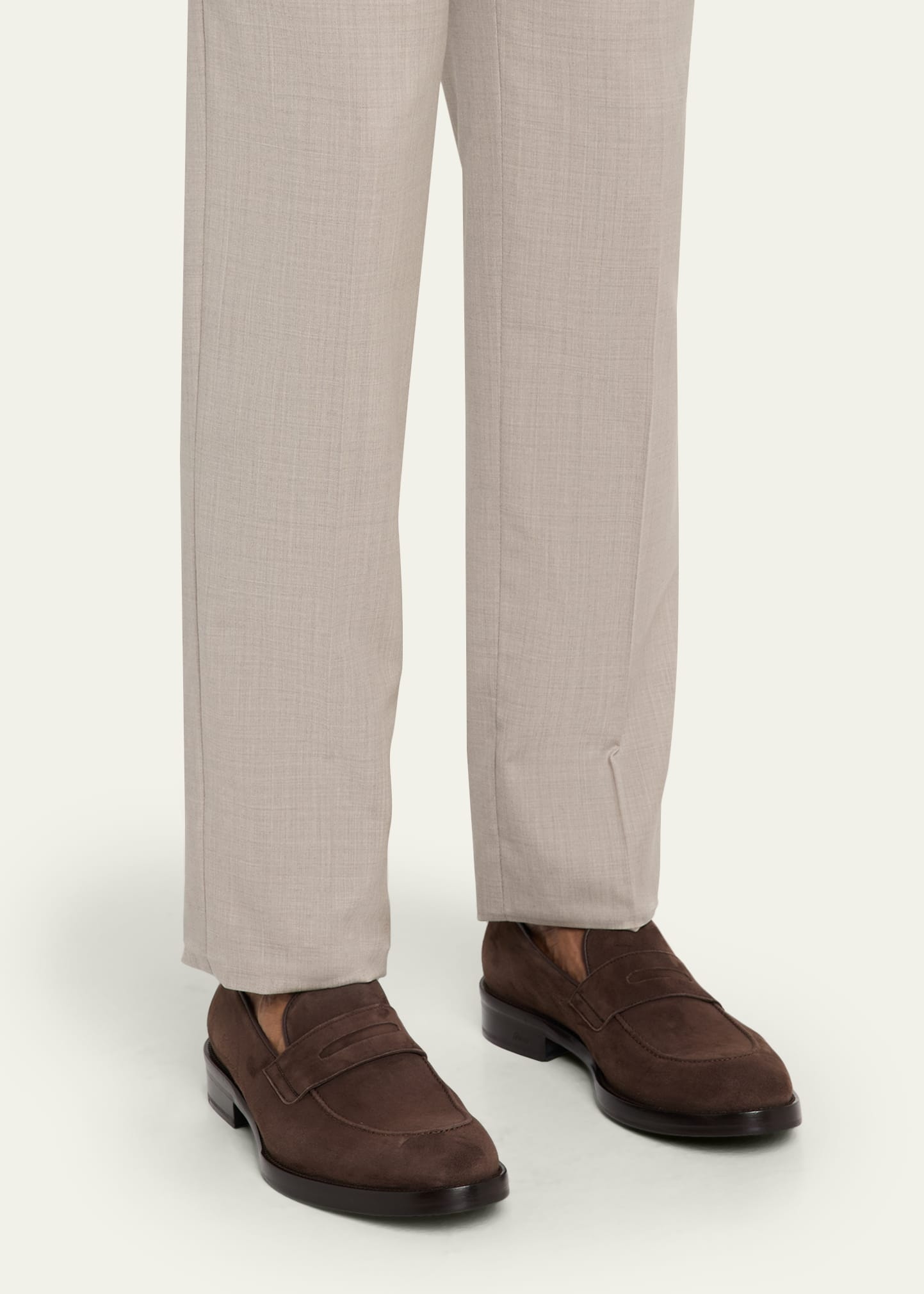 Men's Lukas Suede Penny Loafers - 2