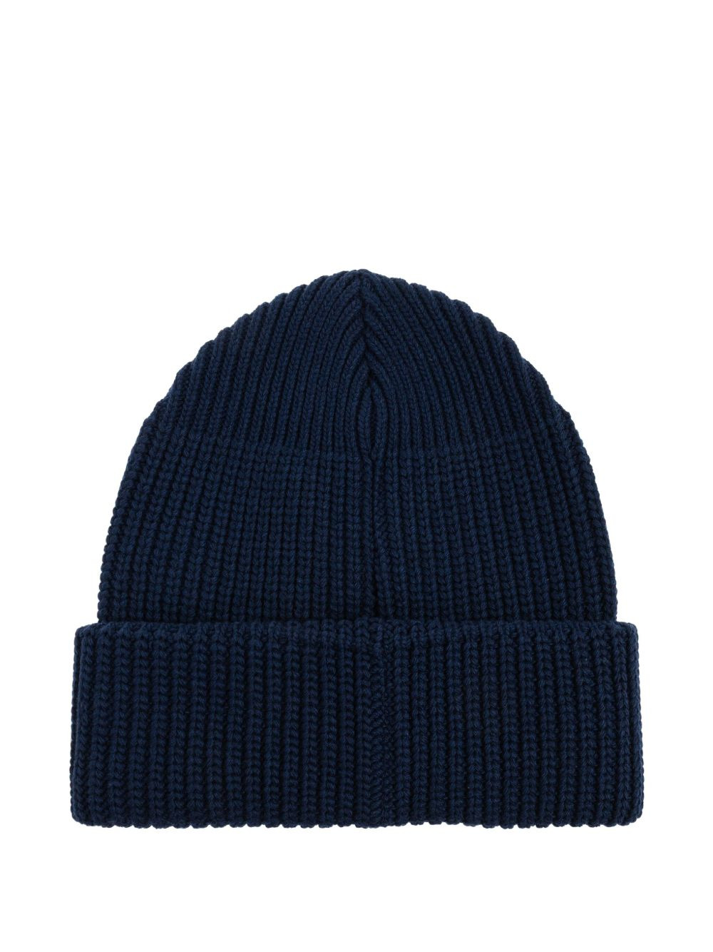 ribbed orb beanie - 2