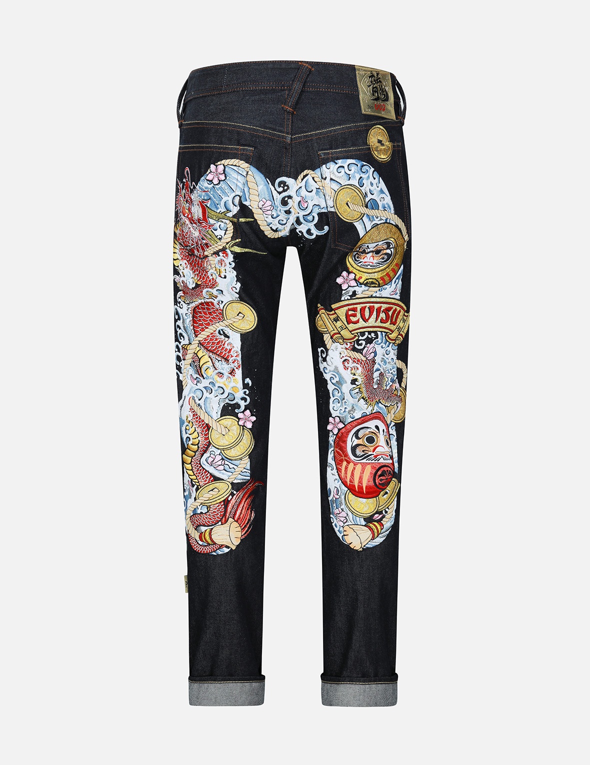 2024 LIMITED EDITION “YEAR OF THE DRAGON” REGULAR FIT DENIM JEANS #2008 - 1