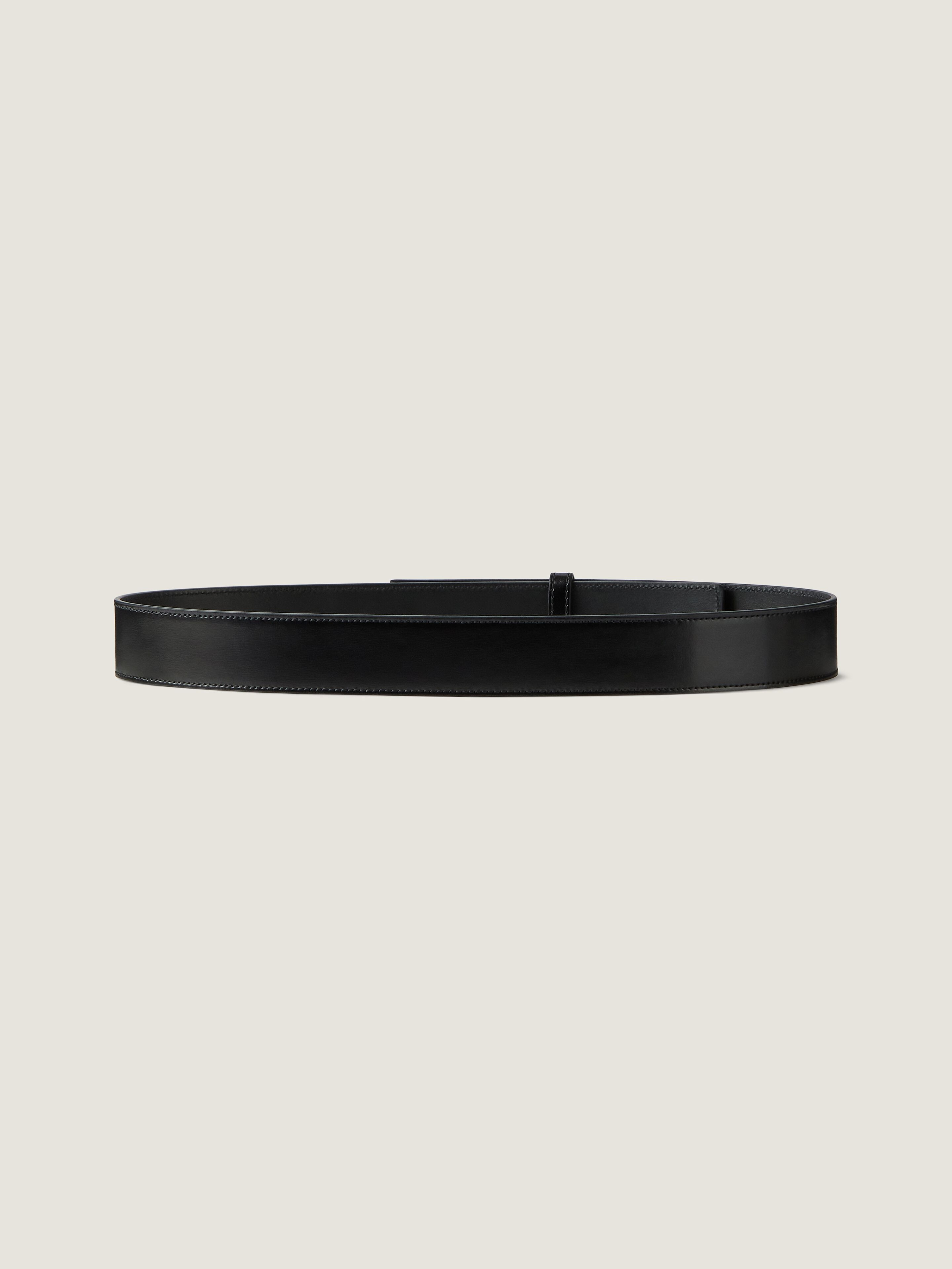 LABEL BELT IN BOX LEATHER - 3