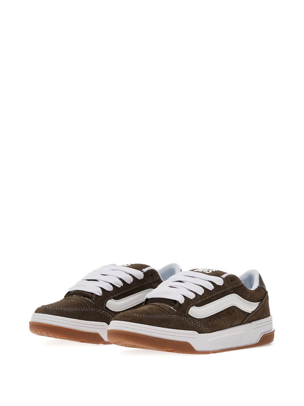 Hylane suede-panel sneakers - 2