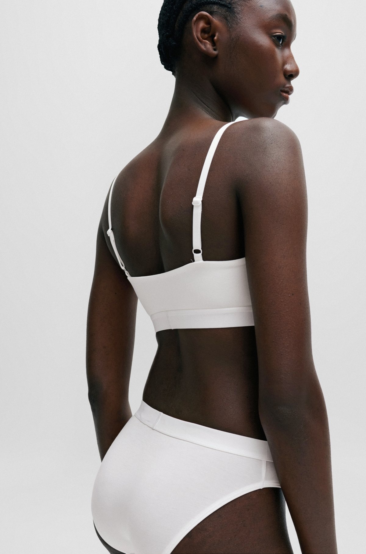 TWO-PACK OF BRALETTES IN STRETCH MODAL - 5