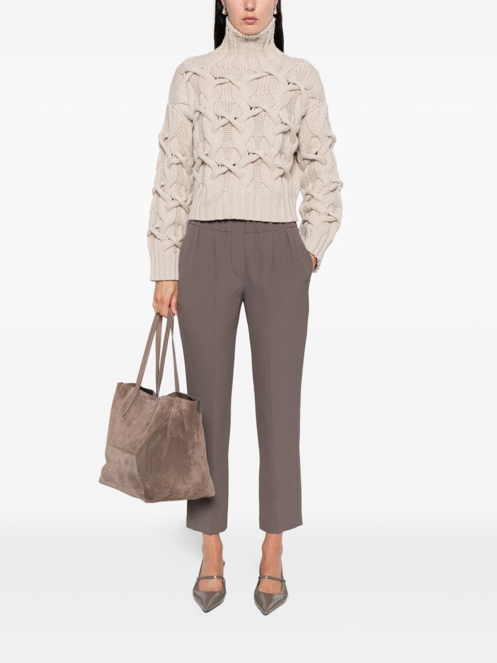 straight-leg trousers - 2