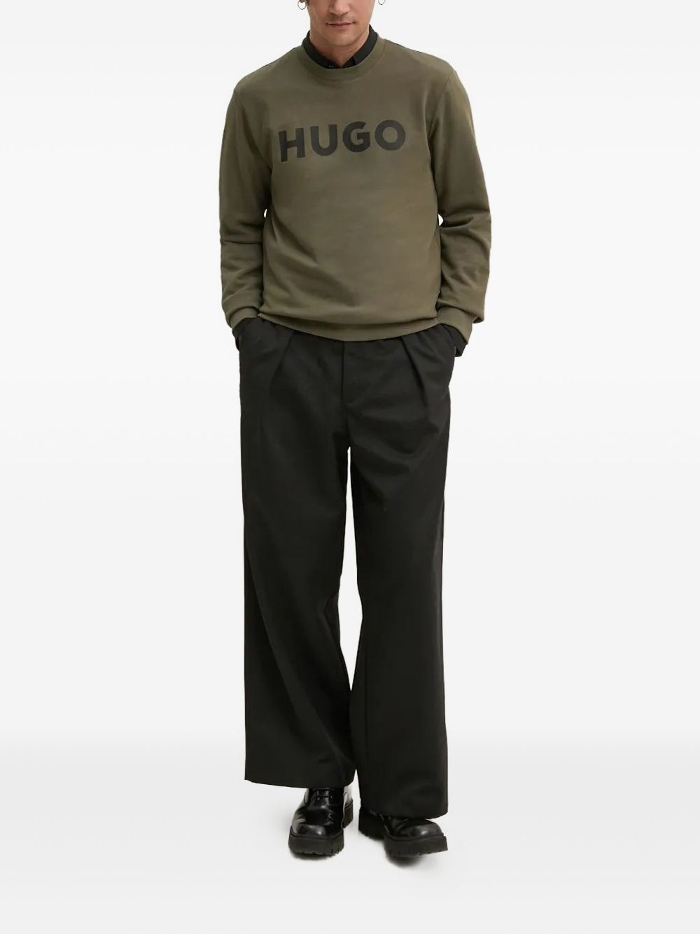logo-print sweatshirt - 2