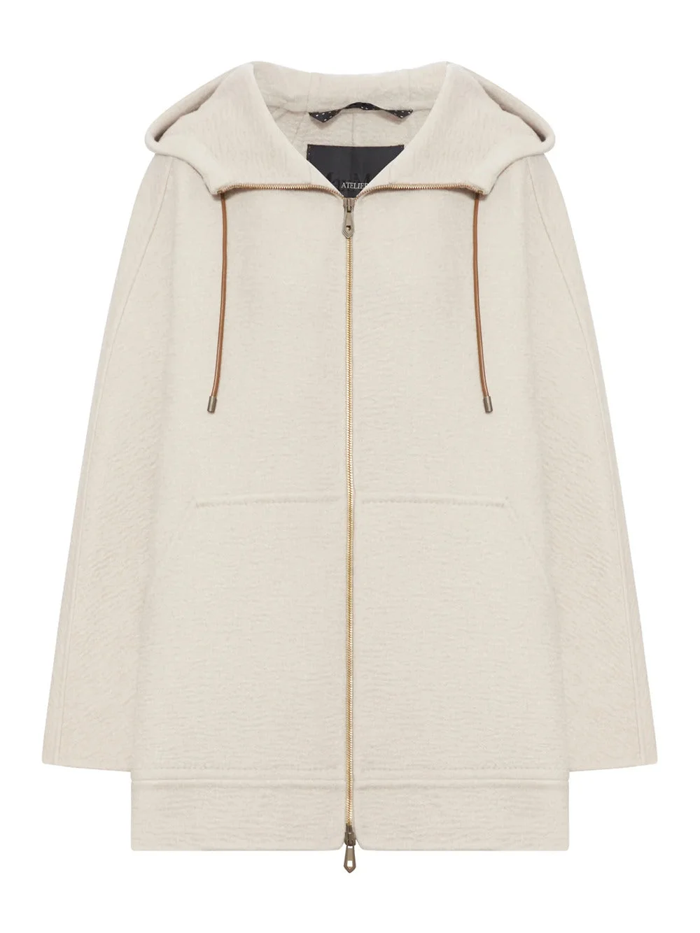 Max Mara Women Double-Layer Pure Cashmere Sweatshirt Coat - 1