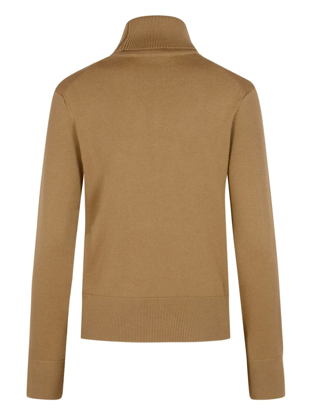 embroidered turtleneck sweater - 2