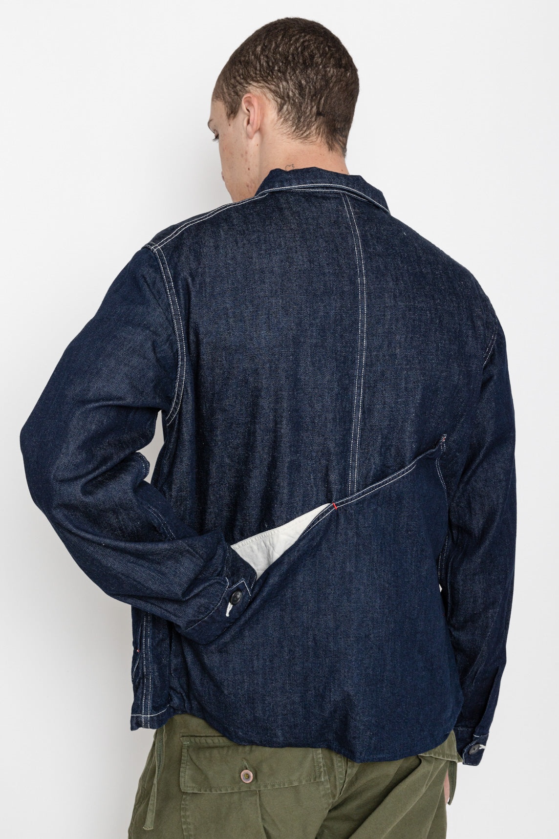 12oz Denim x 8oz Denim Ringoman Coverall - 5