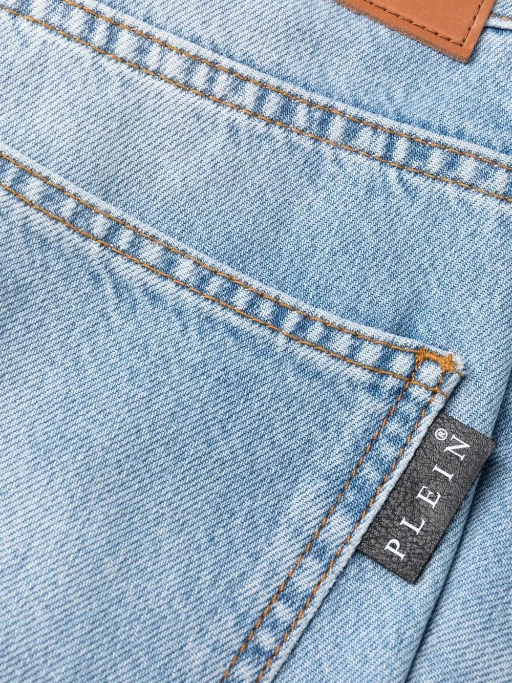 high-waisted flared jeans - 7