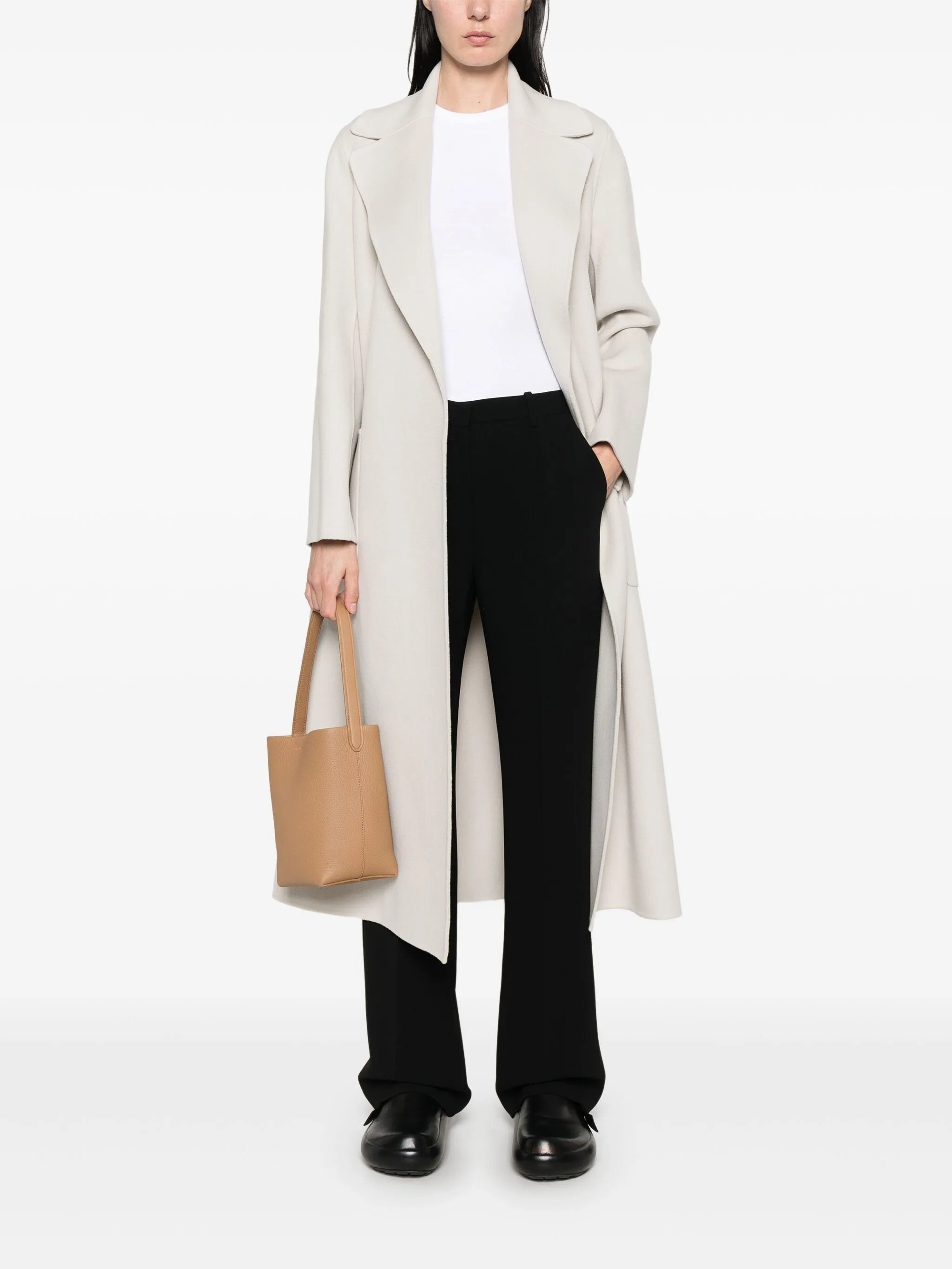 Straight-leg Crepe Trousers - 3