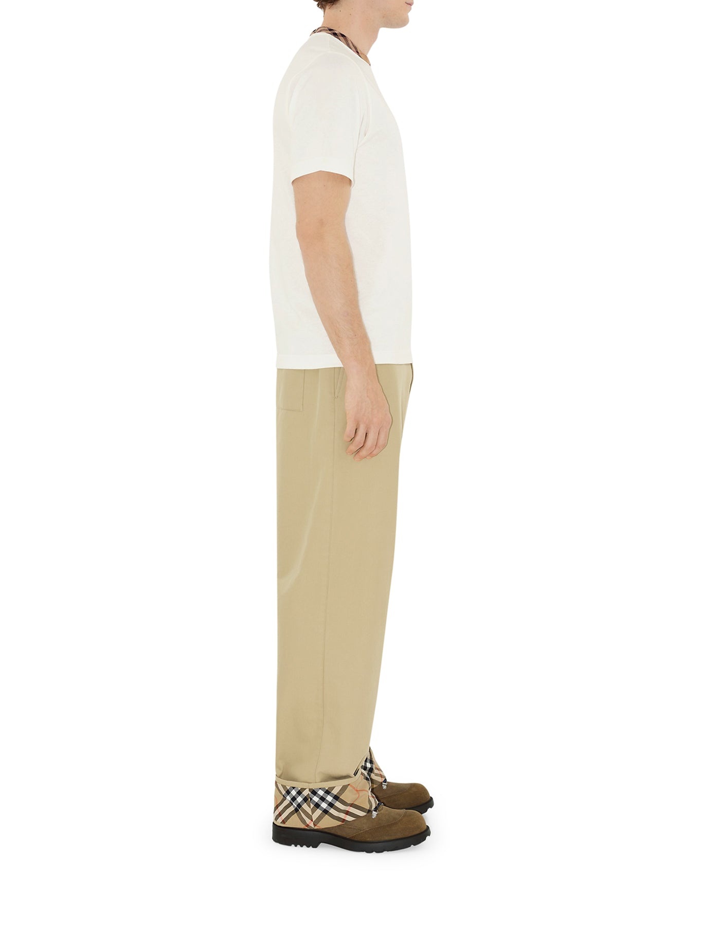 GABARDINE TROUSERS - 4