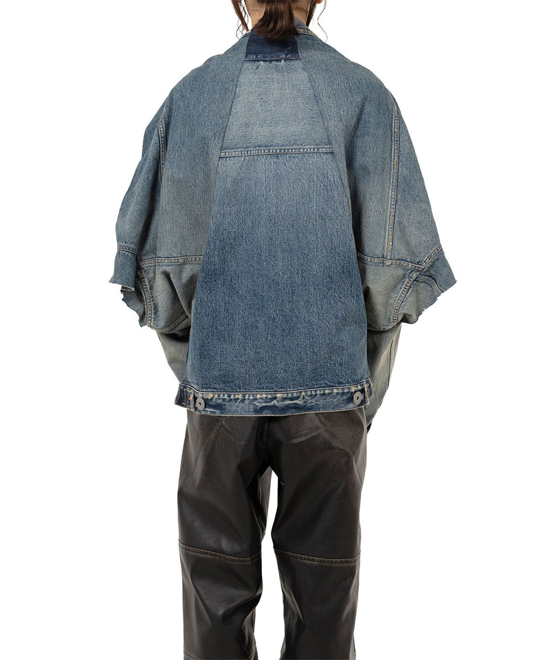 Reversed Front Denim Jacket 14