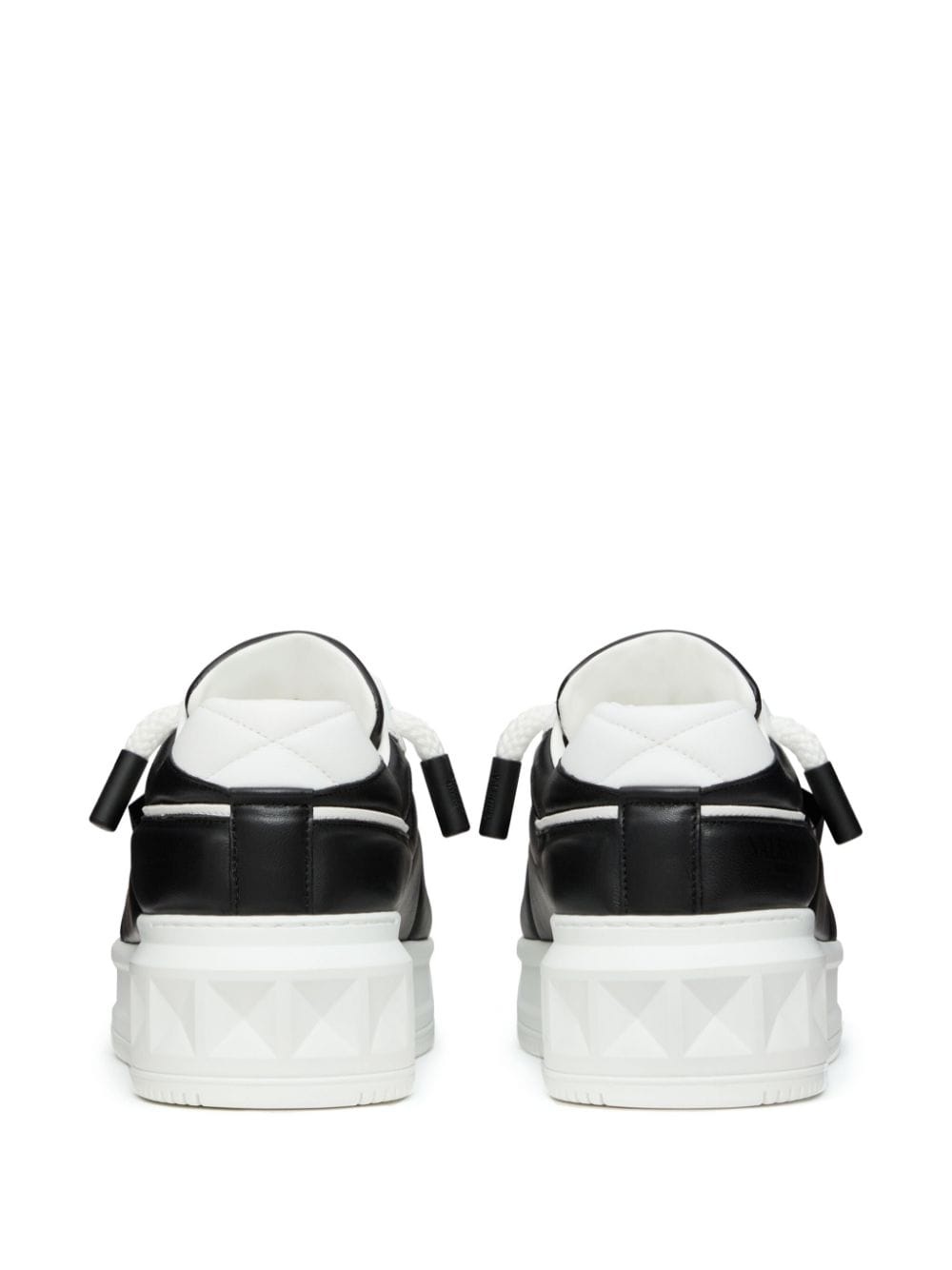 One Stud leather sneakers - 3