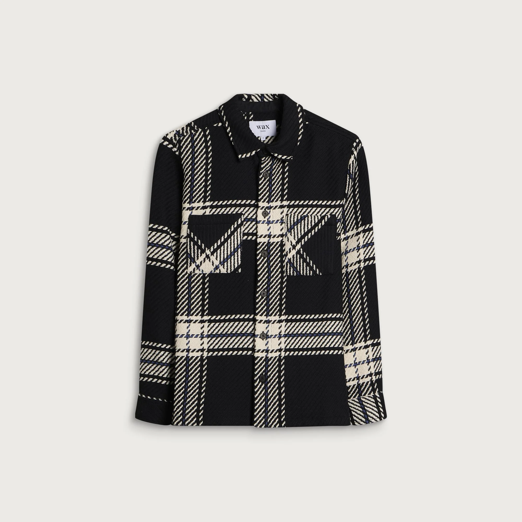 Wax London Whiting Grid Check Overshirt - 1