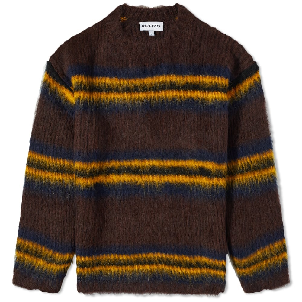 Kenzo Striped Alpaca Knit Jumper - 1