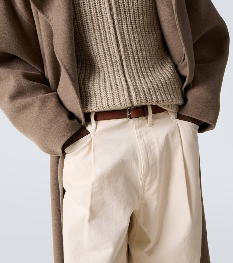 Lemaire Rail leather belt outlook