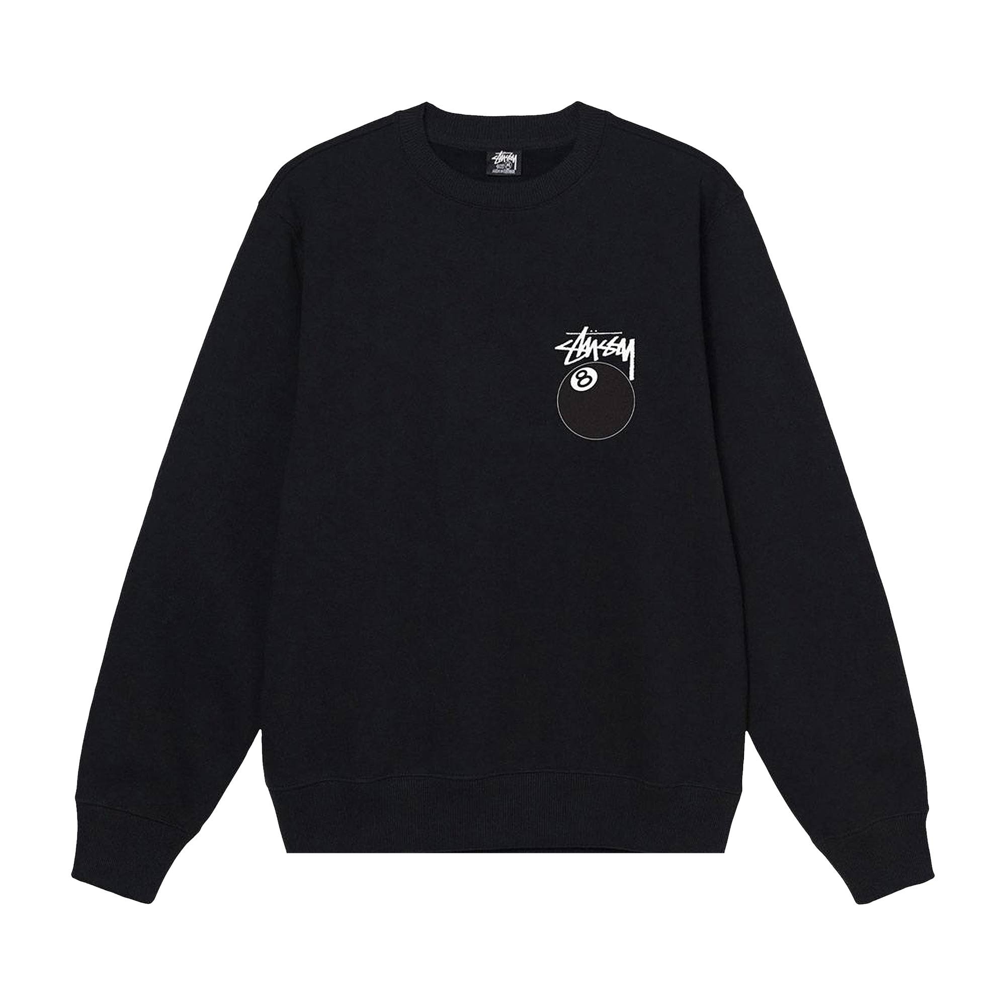 Stussy 8 Ball Crew 'Black' - 1