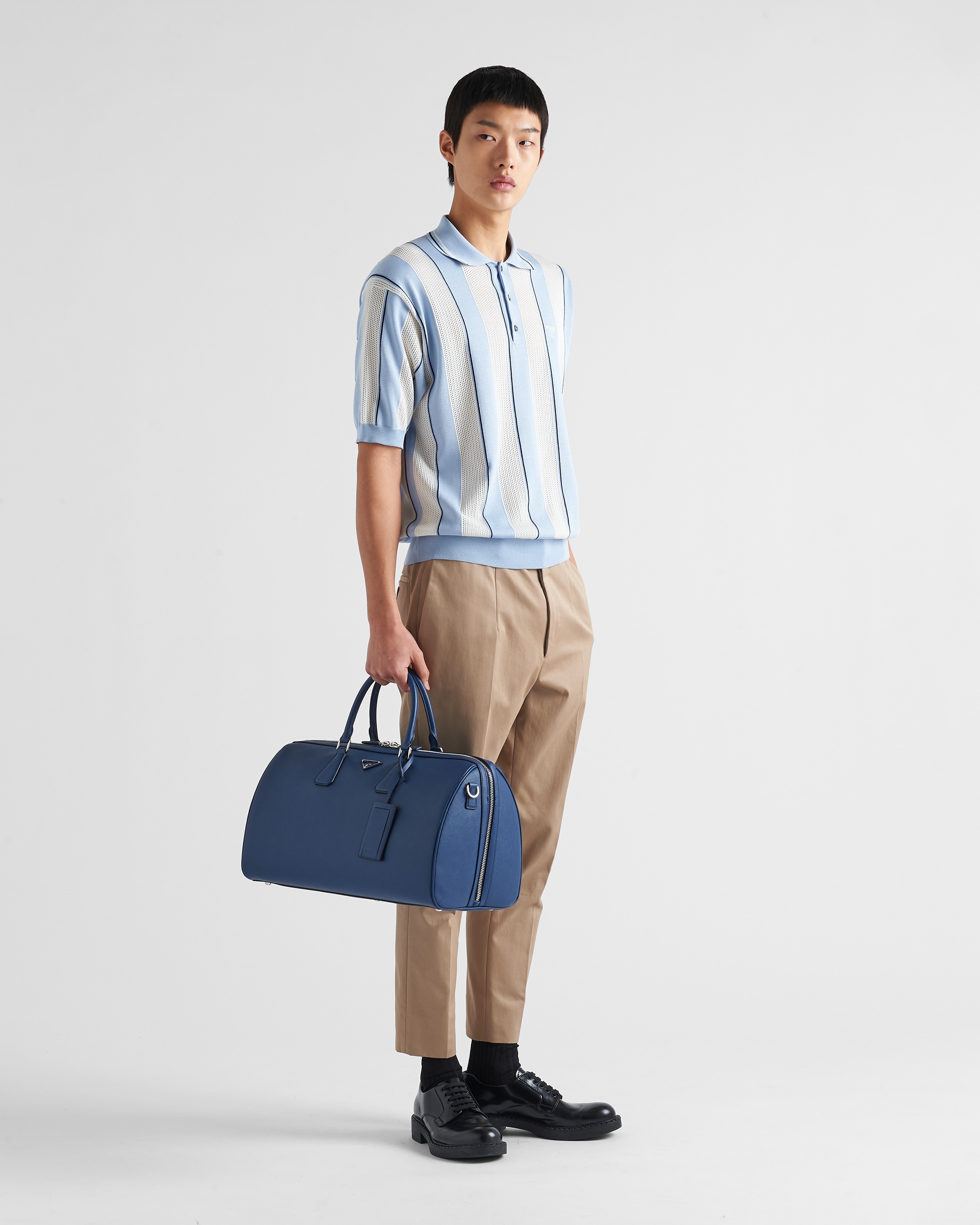 Saffiano leather travel bag - 7