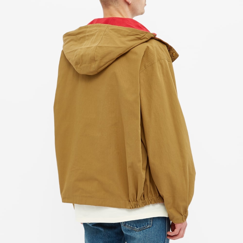 Gucci Reversible Logo Arm Hooded Jacket - 8