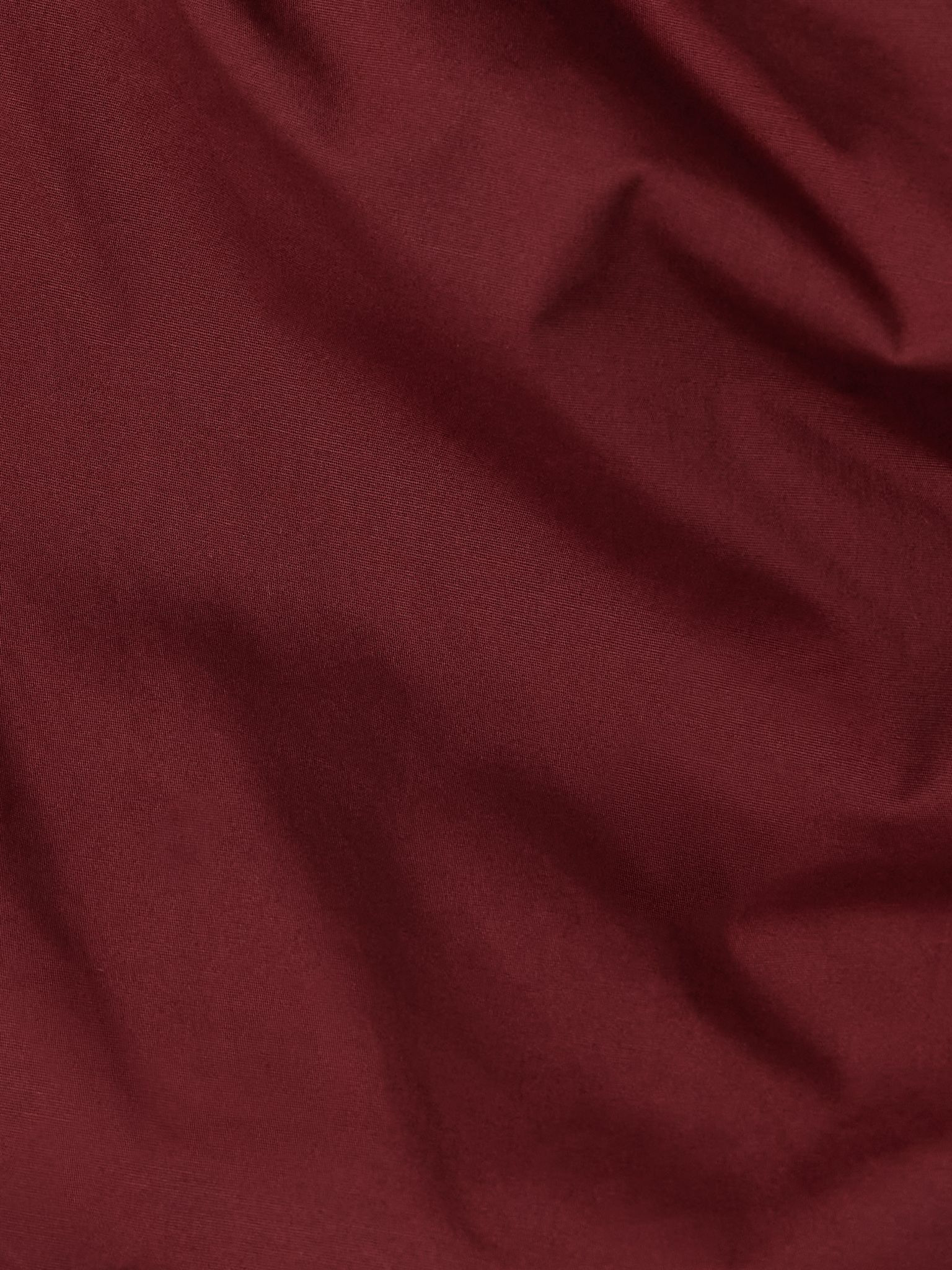 Phare draped cotton-blend poplin mini dress Red - 4