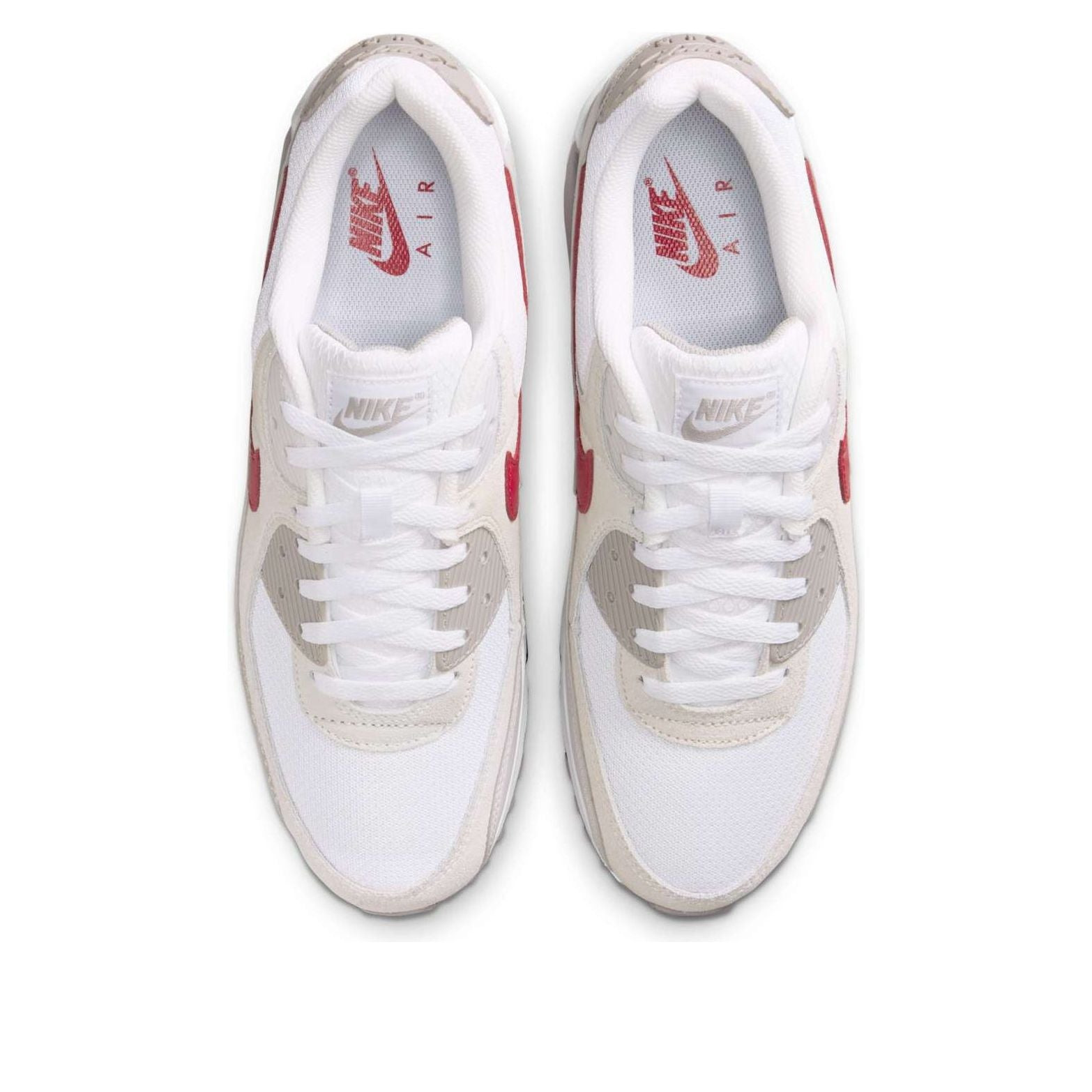 Nike Air Max 90 'White College Grey University Red' DM0029-113 - 4