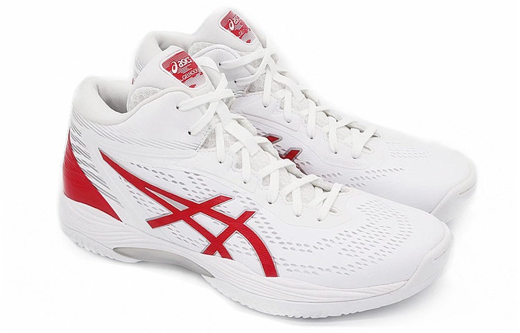 ASICS Gelhoop V14 'White Classic Red' 1063A060-104 - 3