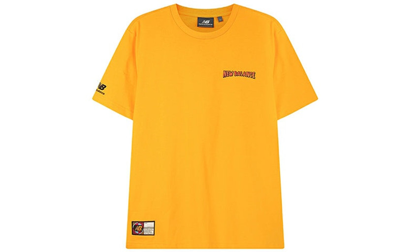 New Balance Athletic Basketball Graphic Tee 'Orange' NEA23051-YL - 1