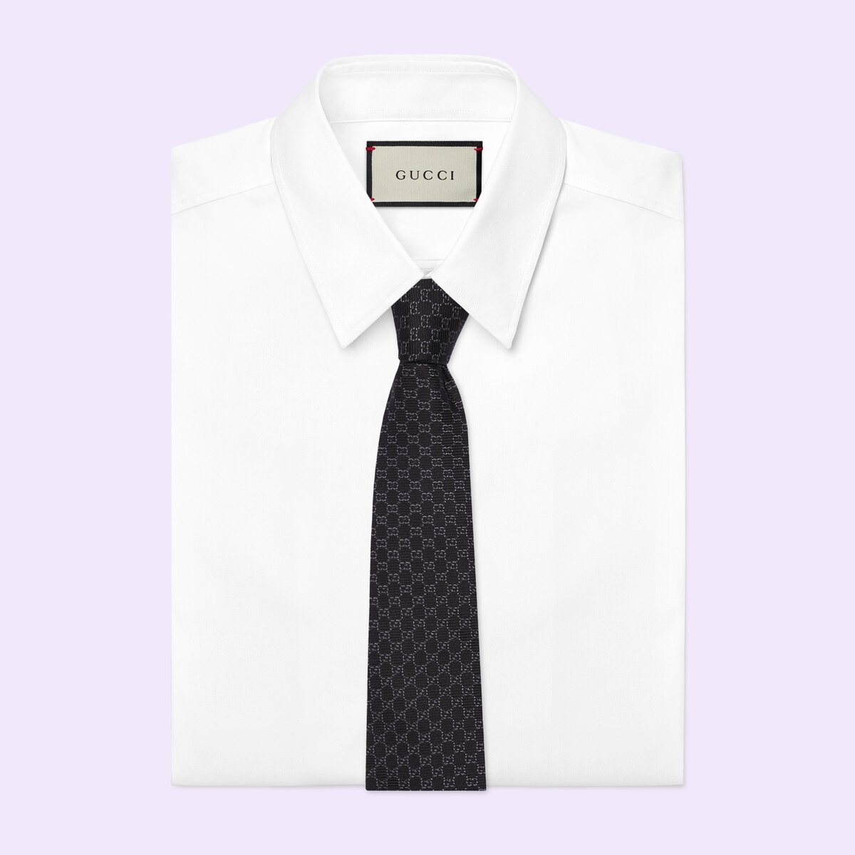 GG silk jacquard tie - 2