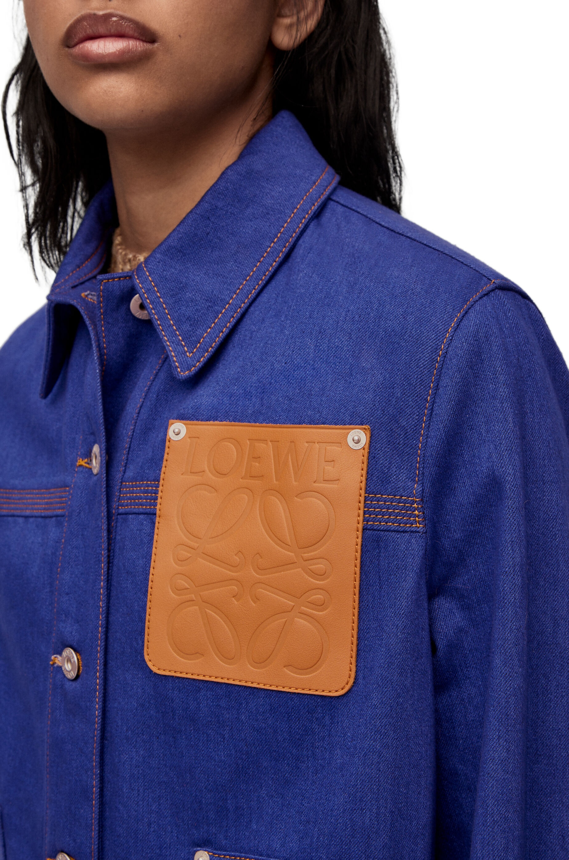 Workwear jacket in denim - 5