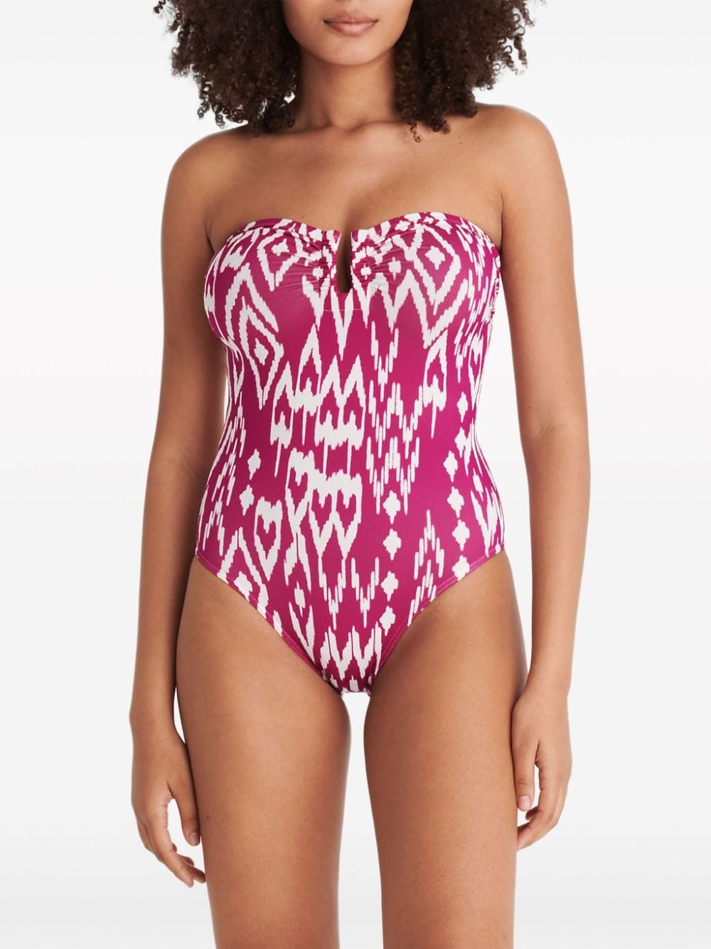 Warm bustier swimsuit - 4