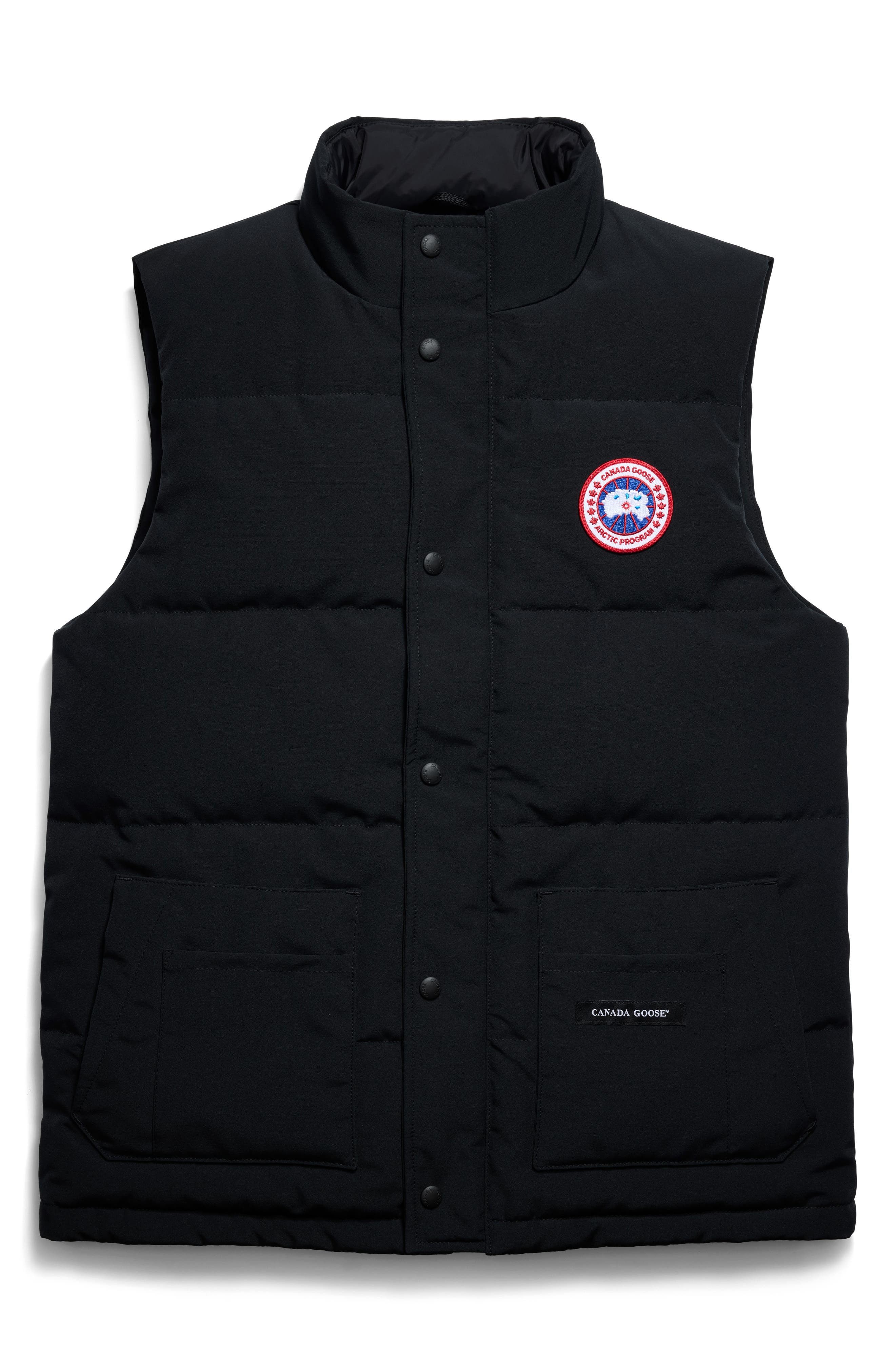 Canada Goose Freestyle Water Repellent 625 Fill Power Down Vest in Black - 4