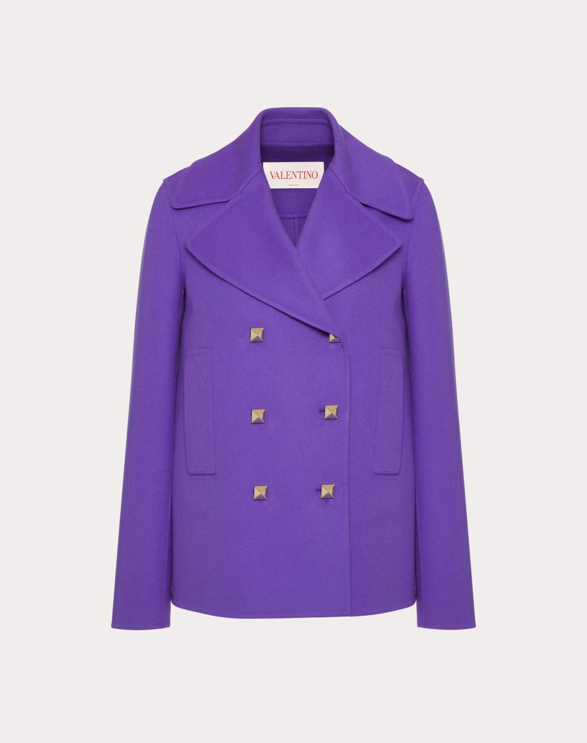COMPACT DRAP PEACOAT - 1