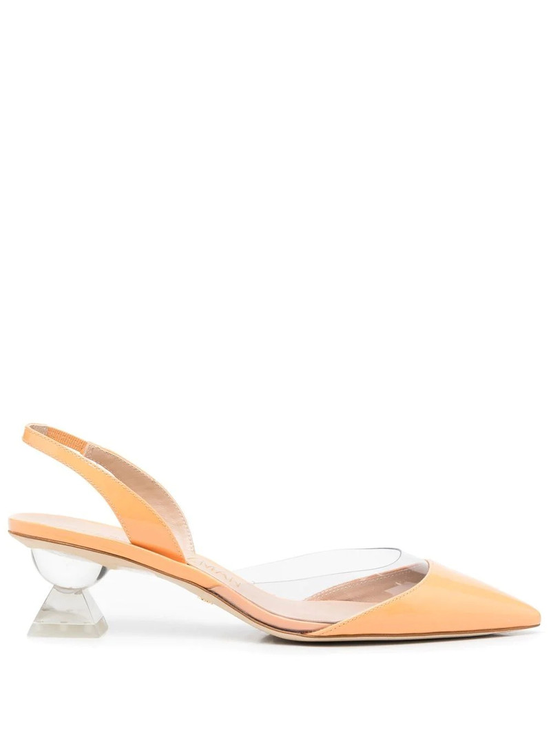 Lucite Sculpt pumps 1